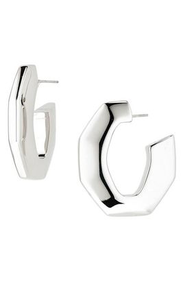 Givenchy Givenchy Large Chain Link Hoop Earrings