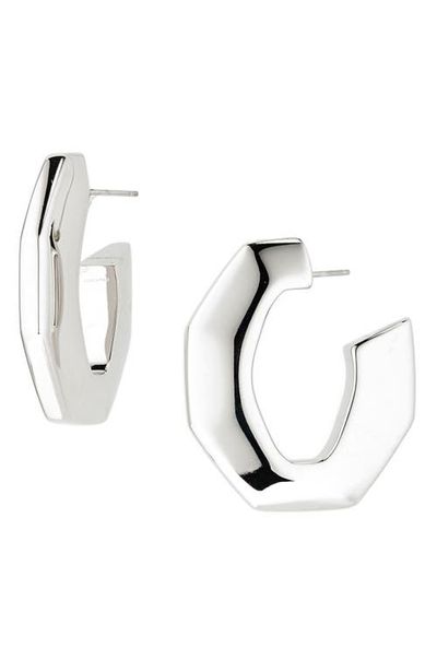 Givenchy Givenchy Large Chain Link Hoop Earrings