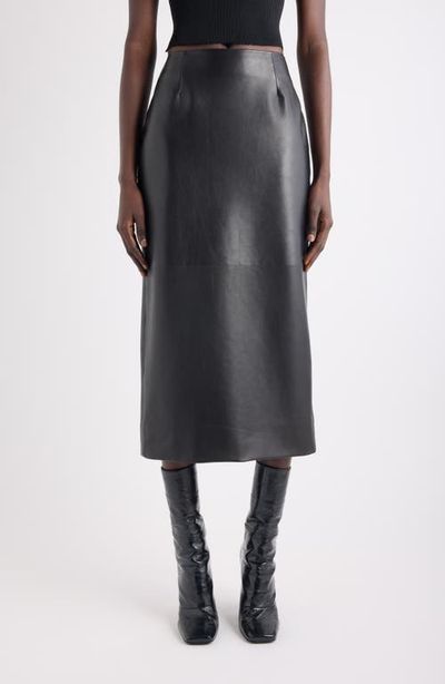 Givenchy Givenchy Leather Pencil Skirt