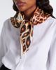 Givenchy Givenchy Leopard-print silk twill scarf - 2