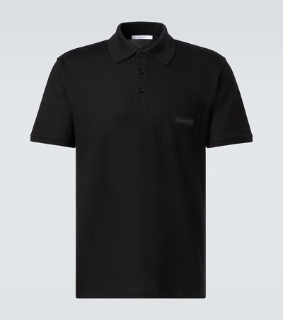Givenchy Givenchy Logo cotton piqué polo shirt
