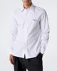 Givenchy Givenchy Logo embroidered cotton poplin shirt - 7