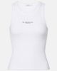 Givenchy Givenchy Logo ribbed-knit cotton jersey tank top - 1