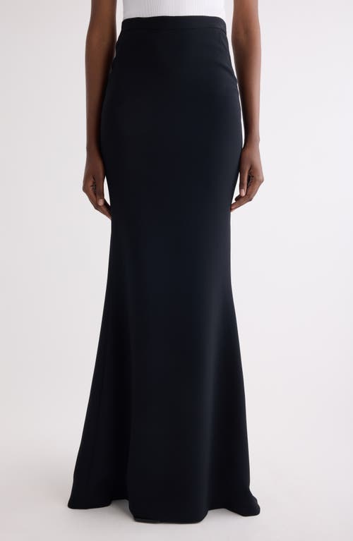 Givenchy Givenchy Long Kick Back Stretch Trumpet Skirt