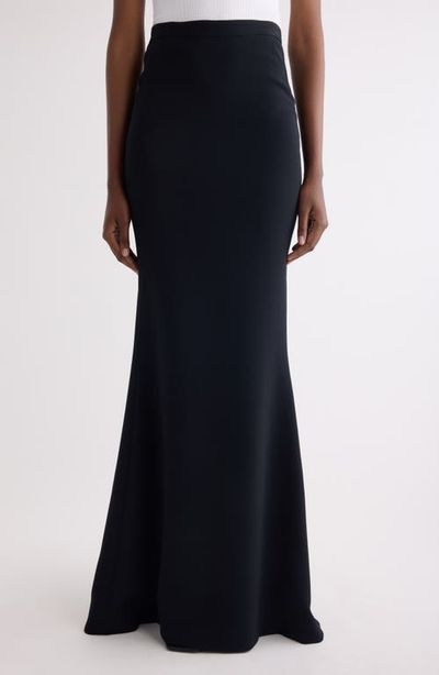 Givenchy Givenchy Long Kick Back Stretch Trumpet Skirt