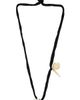 Givenchy Givenchy Lucky Charms Black Flower Cord Necklace - 1