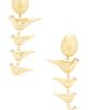 Givenchy Givenchy Lucky Charms Golden Pendant Earrings - 1