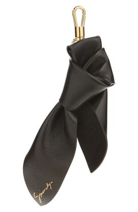 Givenchy Givenchy Lucky Charms Leather Bow Bag Charm