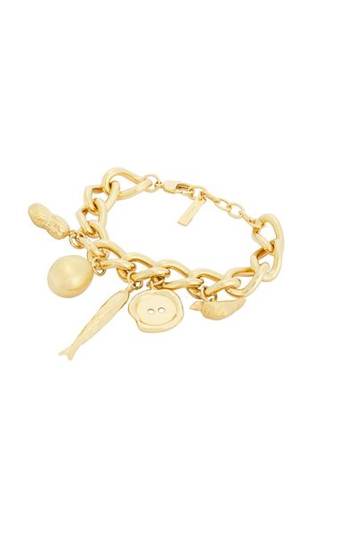 Givenchy Givenchy Lucky Charms Multi Golden S Bracelet