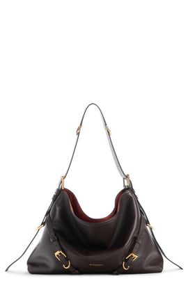Givenchy Givenchy Medium Voyou Leather Shoulder Bag