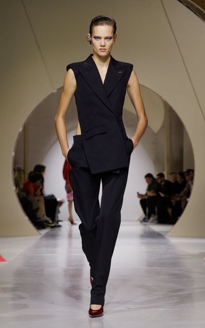 Givenchy Givenchy MidRise Wool Cigarette Pants