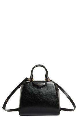 Givenchy Givenchy Mini Antigona Cube Leather Crossbody Bag