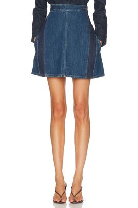 Givenchy Givenchy Mini Cocoon Denim Skirt