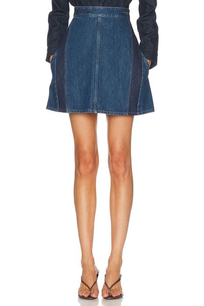 Givenchy Givenchy Mini Cocoon Denim Skirt