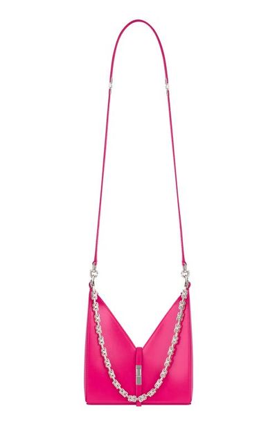 Givenchy Givenchy Mini Cutout Chain Strap Leather Crossbody Bag