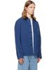 Givenchy Givenchy Navy Couture Seam Herringbone Denim Jacket - 2