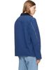 Givenchy Givenchy Navy Couture Seam Herringbone Denim Jacket - 3