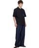 Givenchy Givenchy Navy 'GIVENCHY Paris' Cotton Twill Shirt - 4