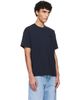 Givenchy Givenchy Navy 'GIVENCHY Paris' Gros Grain T-shirt - 2