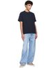 Givenchy Givenchy Navy 'GIVENCHY Paris' Gros Grain T-shirt - 4