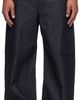 Givenchy Givenchy Navy Herringbone Denim Cargo Pants - 1