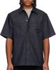 Givenchy Givenchy Navy Herringbone Denim Shirt - 1