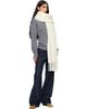 Givenchy Givenchy Off-White 'Givenchy Paris' Large Scarf - 2