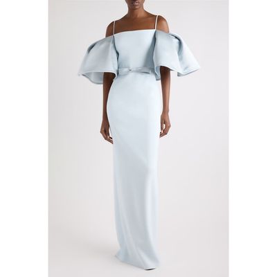 Givenchy Givenchy Off the Shoulder Column Gown