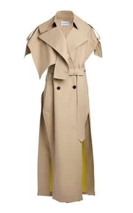 Givenchy Givenchy OpenSide Cotton Trench Coat