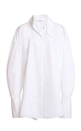 Givenchy Givenchy Oversized Cotton Shirt Mini Dress