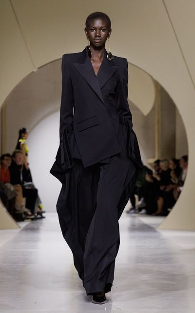 Givenchy Givenchy Oversized Wool WideLeg Pants