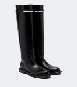Givenchy Givenchy Pinch embellished  leather knee-high boots