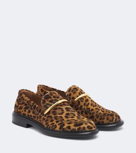 Givenchy Givenchy Pinch leopard-print calf hair loafers