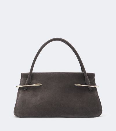 Givenchy Givenchy Pinch Medium suede top-handle bag
