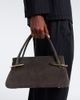Givenchy Givenchy Pinch Medium suede top-handle bag - 2