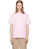 Givenchy Givenchy Pink Contour Seam Contrasted Stitch T-shirt - 1