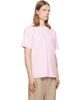 Givenchy Givenchy Pink Contour Seam Contrasted Stitch T-shirt - 2