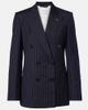 Givenchy Givenchy Pinstripe double-breasted wool blazer - 1
