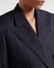 Givenchy Givenchy Pinstripe double-breasted wool blazer - 3