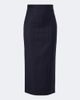 Givenchy Givenchy Pinstripe wool pencil skirt - 1