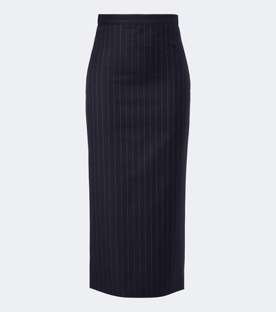 Givenchy Givenchy Pinstripe wool pencil skirt