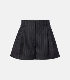 Givenchy Givenchy Pinstripe wool shorts