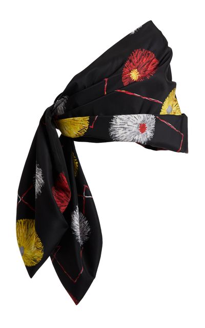Givenchy Givenchy Printed Asymmetric Top