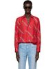 Givenchy Givenchy Red Classic Fit Shirt - 1