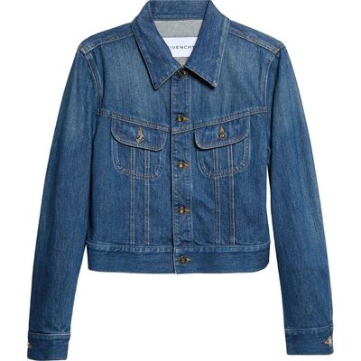 Givenchy Givenchy Regular Fit Cotton Denim Jacket