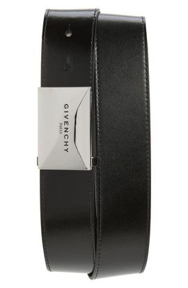 Givenchy Givenchy Reversible Metal Plaque Belt