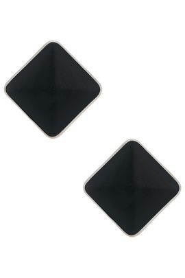 Givenchy Givenchy Sculpted Asymmetric Leather Earrings