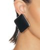 Givenchy Givenchy Sculpted Asymmetric Leather Earrings - 2