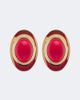 Givenchy Givenchy Sculpted Gem embellished stud earrings - 1