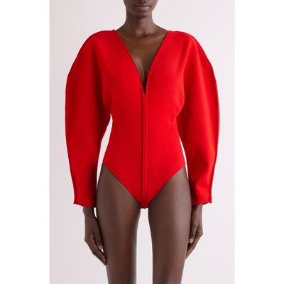 Givenchy Givenchy Sculpted Sleeve Bodysuit